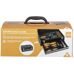 Caisse à outils en acier 119 pièces