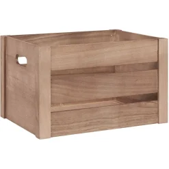 Caisse de rangement en bois Taille M