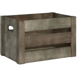 Caisse de rangement en bois Taille S