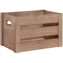 Caisse de rangement en bois Taille S