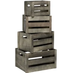 Caisse de rangement en bois Taille XS