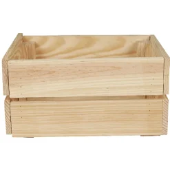 Caisse en bois pin massif à monter soi-même petit modèle