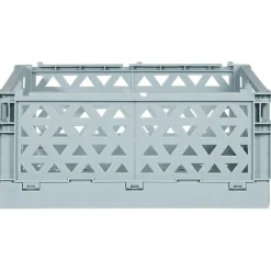 Caisse pliable polypropylène 33x23,3x14,2cm bleu