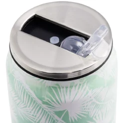 Canette isotherme inox imprimé tropical 260 ml