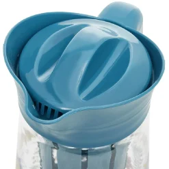 Carafe en verre 1,5L avec infuseur en silicone