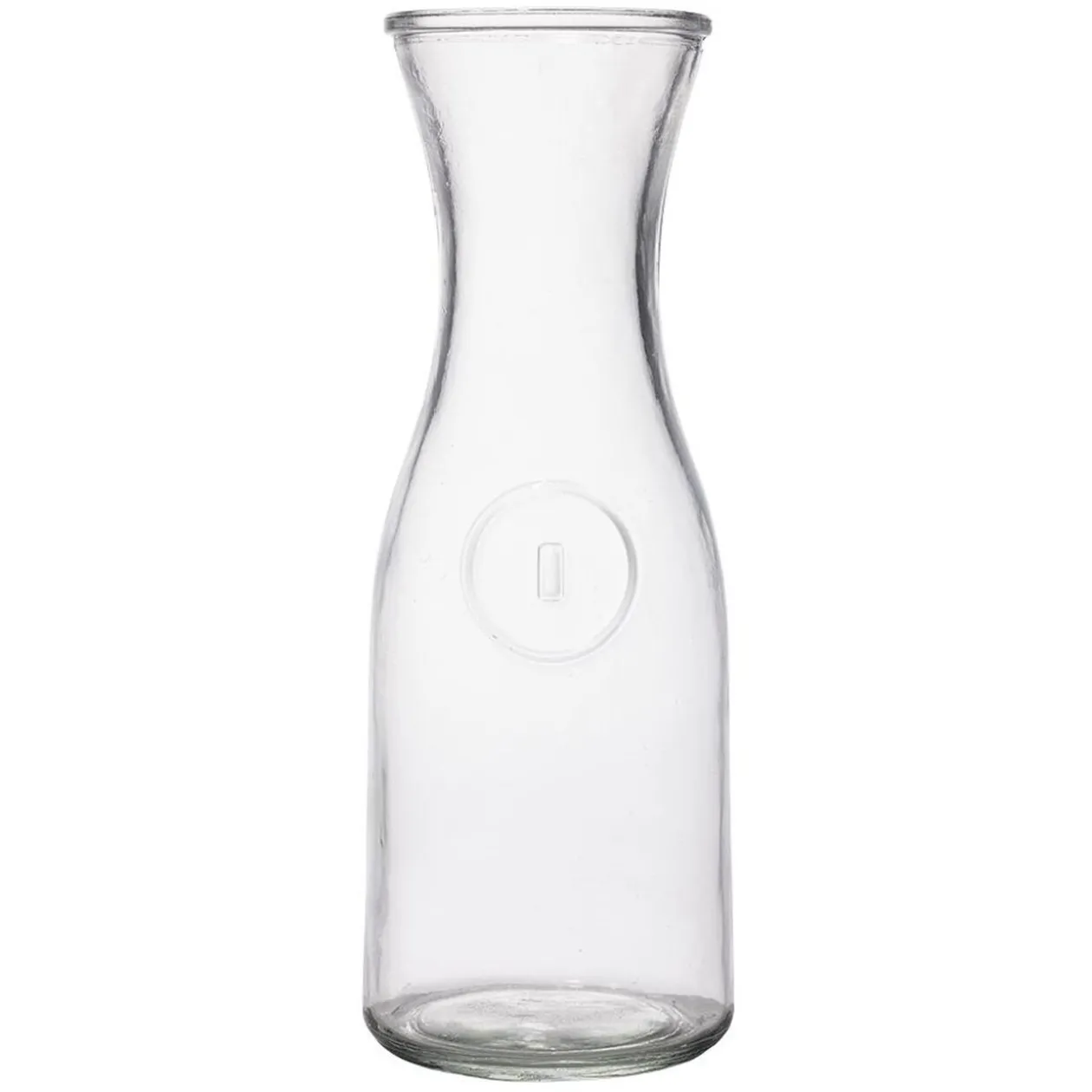 Carafe verre transparent 1L