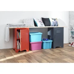 Casier industriel rouge