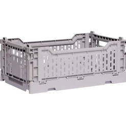 Casier pliant plastique bleu 4 L