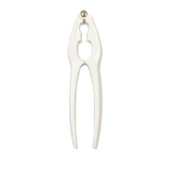 Casse noix acier blanc L.15cm