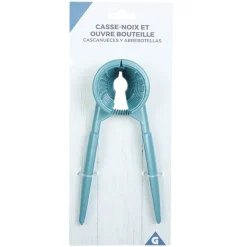 Casse noix ouvre bouteille 2 en 1