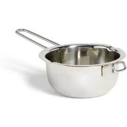 Casserole bain-marie inox gris Ø14,3cm