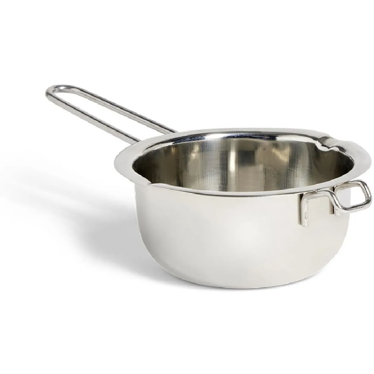 Casserole bain-marie inox gris Ø14,3cm
