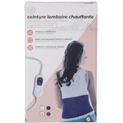 Ceinture lombaire chauffante