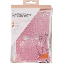 Ceinture relaxante avec billes de gel