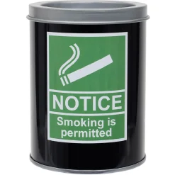 Cendrier à inscription