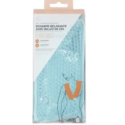 Écharpe relaxante avec billes de gel