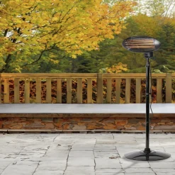 Chauffage extérieur sur pied ajustable 160-210cm Homday