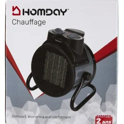 Chauffage mobile soufflant 2000W