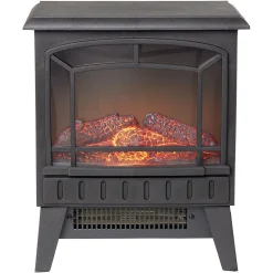 Cheminée décorative électrique L35xl22xH42cm 1 800W