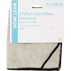 Chiffon microfibre universel Homclean 32x36 cm