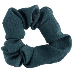 Chouchou gaze de coton vert et rose x3