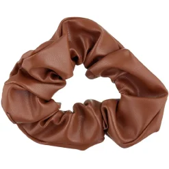 Chouchou marron et cuivre x2