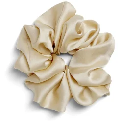 Chouchou satiné beige