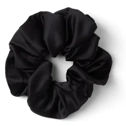 Chouchou satiné noir