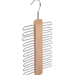 Cintre à cravates bois métal