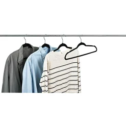 Cintre abs et velours noir x 30