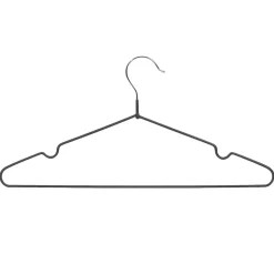 Cintre antiglisse acier revêtement plastique noir x5