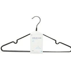 Cintre antiglisse métal x 5