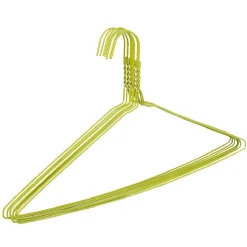 Cintre métallique coloré x8