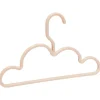 Cintre nuage enfant rose x2
