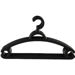 Cintre plastique noir x10