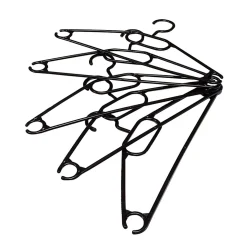 Cintre x5 plastique noir