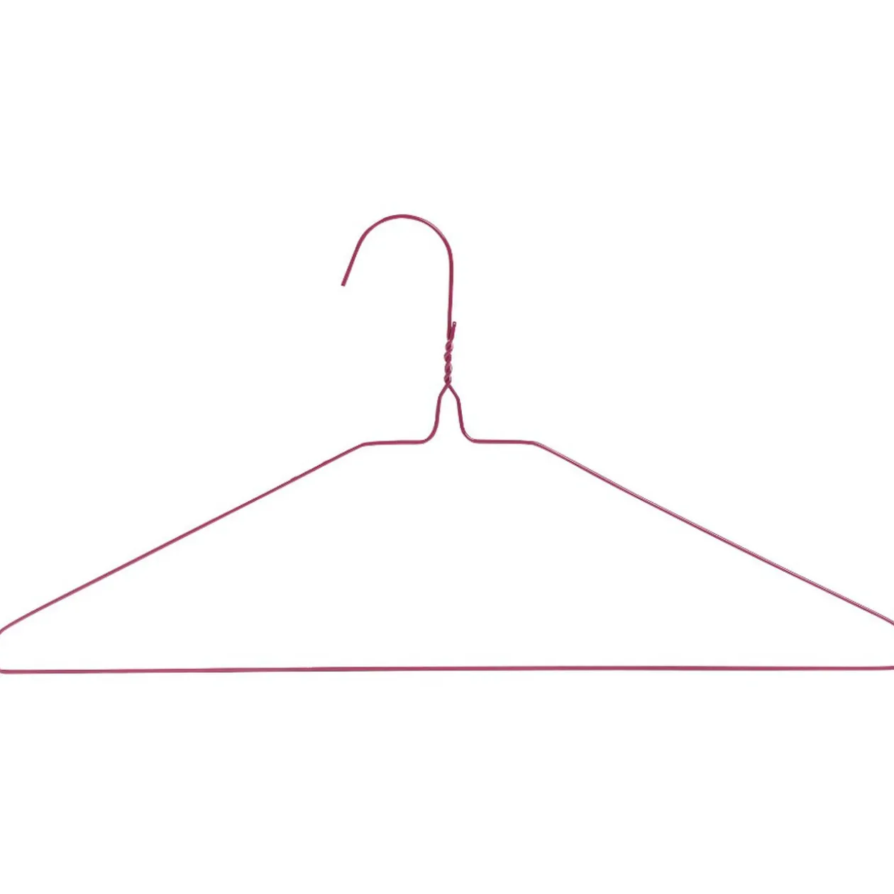 Cintres multicolores en métal x40