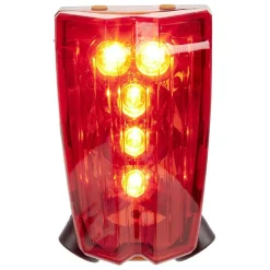 Éclairage vélo arrière rouge avec lazer URBAN MOOV