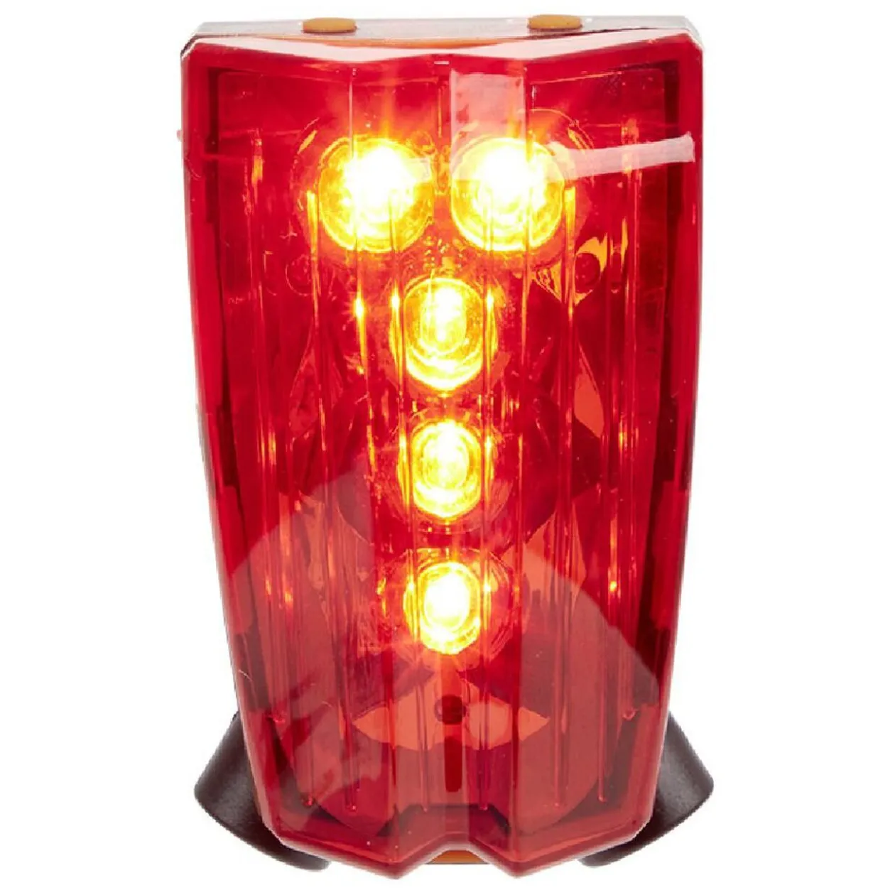 Éclairage vélo arrière rouge avec lazer URBAN MOOV