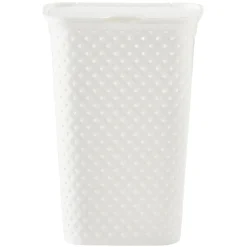 Coffre à linge design diamant