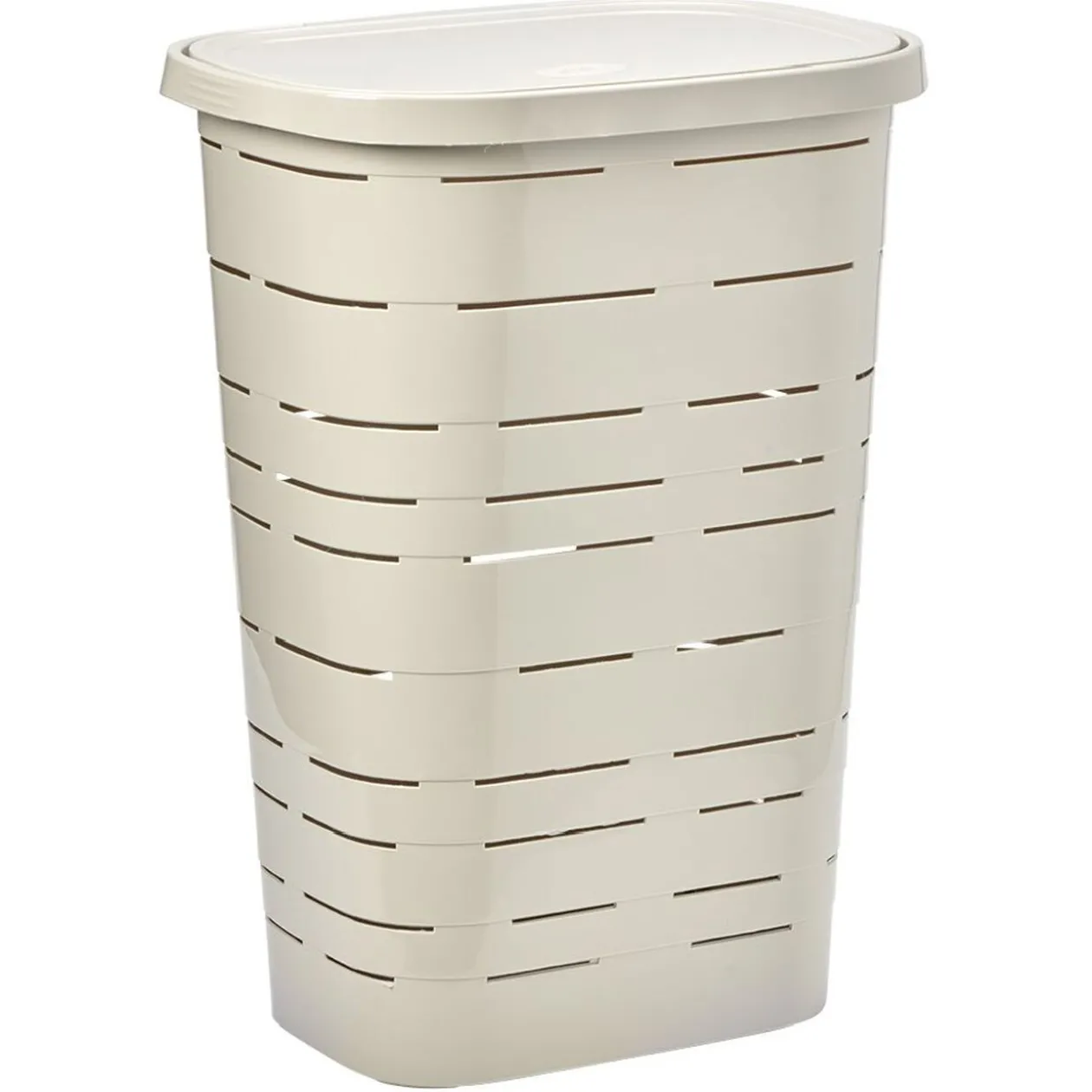 Coffre à linge Signature gris 55L