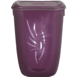 Coffre à linge violet 40 L