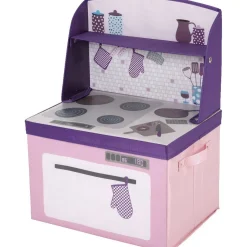 Coffre de rangement design kitchenette pour enfant
