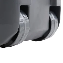 Coffre malle de rangement 145 L noir