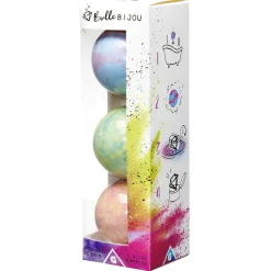Coffret 3 bombes de bain et bijou surprise