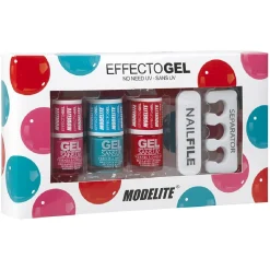 Coffret 3 vernis effet gel