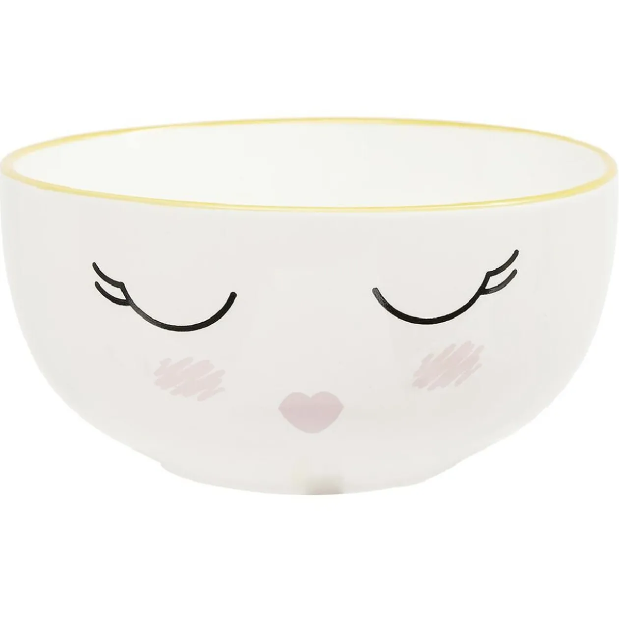 Coffret bol et mug en porcelaine sleepy rose