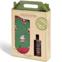 Coffret cadeau Noël homme Xmas Collection gel douche et chaussettes