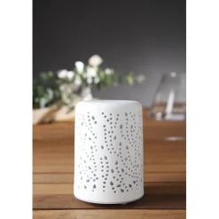 Coffret diffuseur huiles essentielles céramique blanc