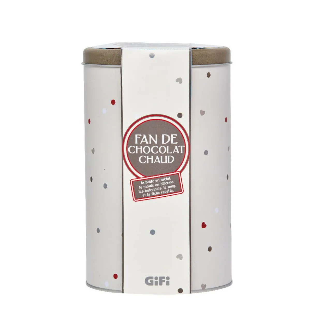 Coffret "Fan de chocolat chaud" 5 pièces